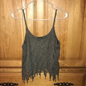 cropped tank top